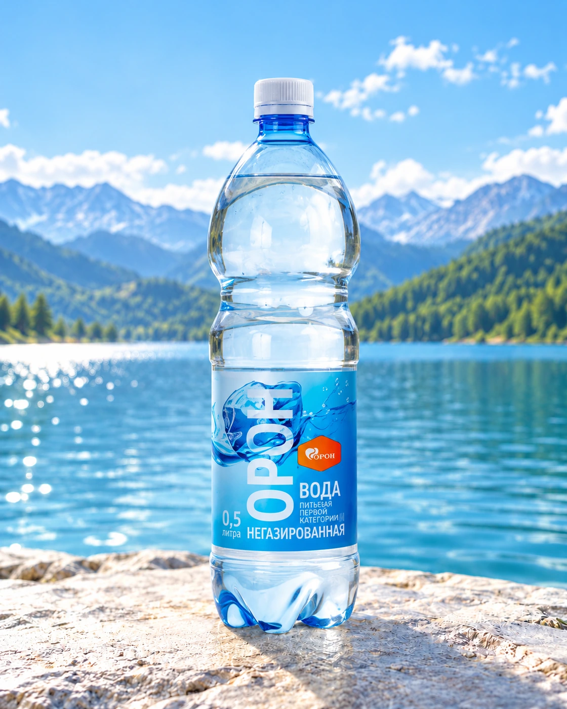 Вода «ОРОН» 0,5 л — продукция ОРОН